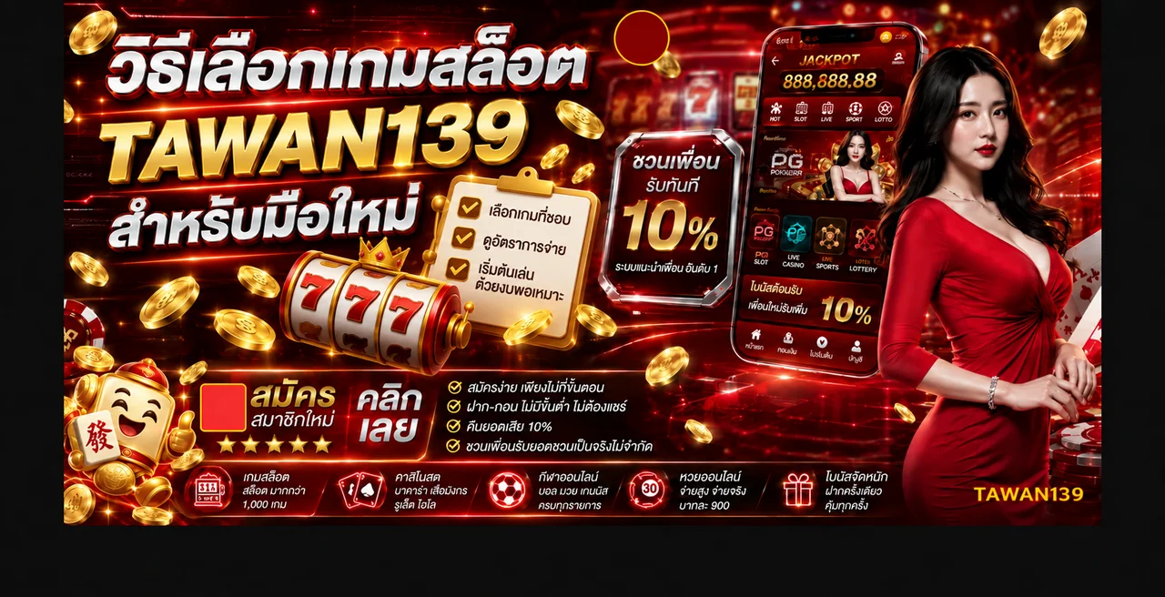 TAWAN139 วิธีเลือกเกมสล็อตสำหรับมือใหม่